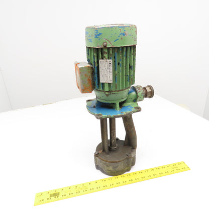 OECI EVI 33 N 1.5Hp 1.1kW 255/440V 3Ph 60Hz Vertical Centrifugal Pump 12" Depth