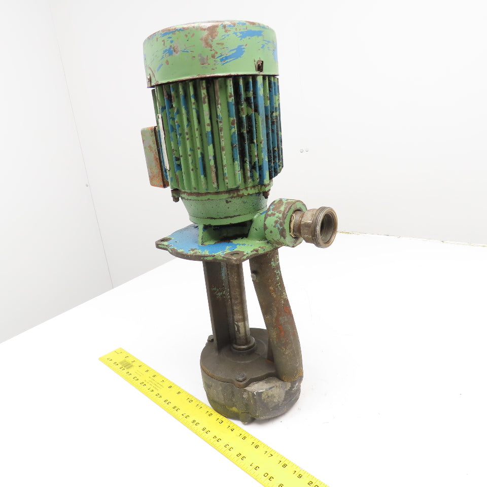 OECI EVI 33 N 1.5Hp 1.1kW 255/440V 3Ph 60Hz Vertical Centrifugal Pump 12" Depth