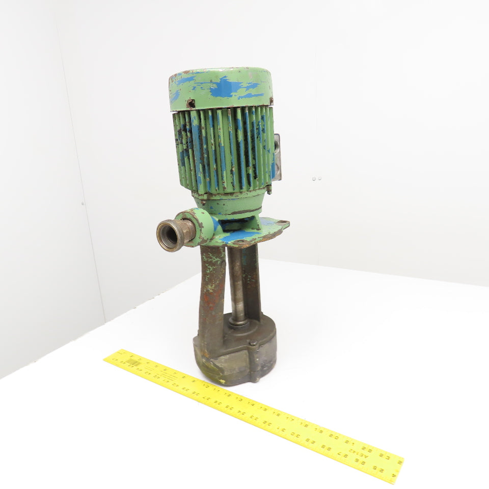 OECI EVI 33 N 1.5Hp 1.1kW 255/440V 3Ph 60Hz Vertical Centrifugal Pump 12" Depth