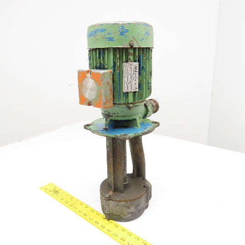 OECI EVI 33 N 1.5Hp 1.1kW 255/440V 3Ph 60Hz Vertical Centrifugal Pump 12" Depth