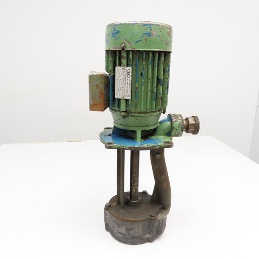 OECI EVI 33 N 1.5Hp 1.1kW 255/440V 3Ph 60Hz Vertical Centrifugal Pump 12" Depth