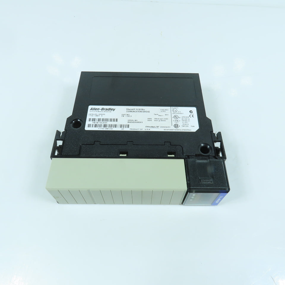 Allen Bradley 1756-ENBT Ser A Ethernet/IP Communications Bridge F/W Rev 4.003