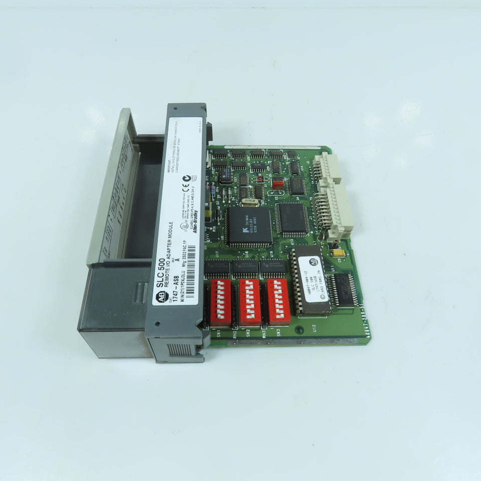 Allen Bradley 1747-ASB Ser A SLC 500 Remote I/O Adapter Module