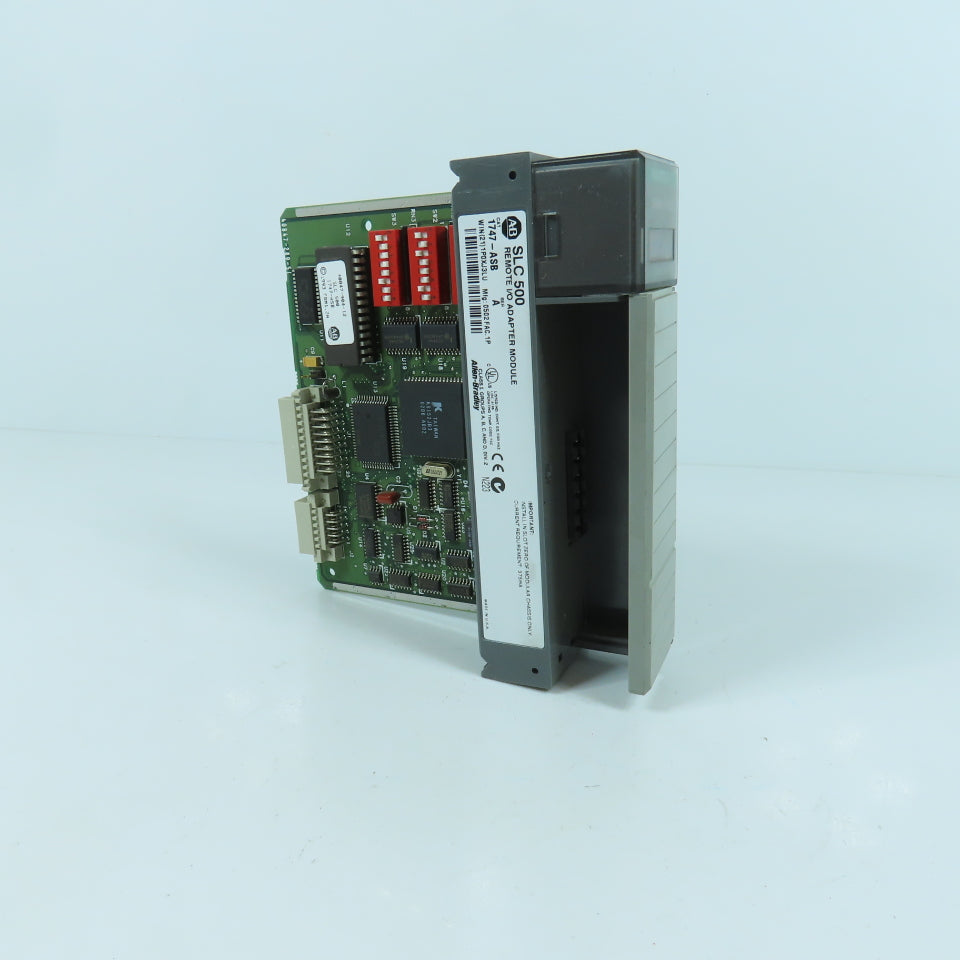 Allen Bradley 1747-ASB Ser A SLC 500 Remote I/O Adapter Module
