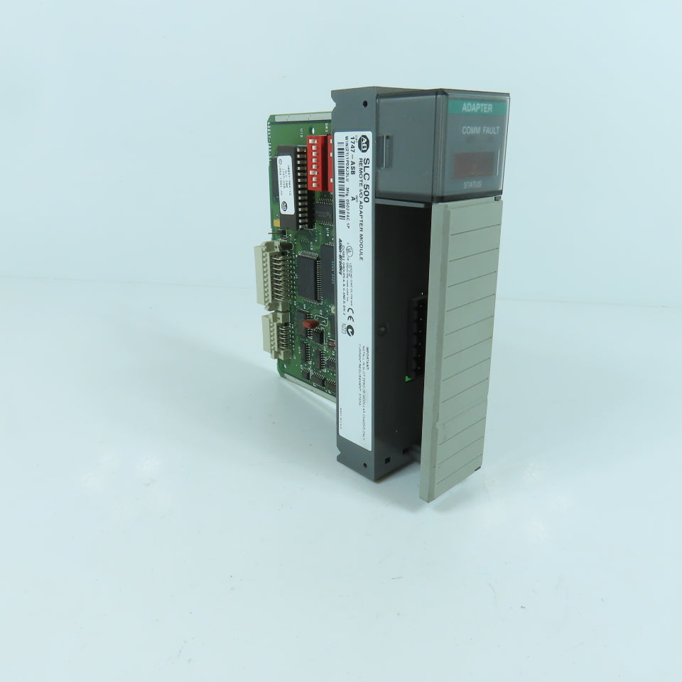 Allen Bradley 1747-ASB Ser A SLC 500 Remote I/O Adapter Module