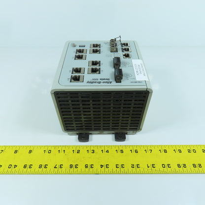 Allen Bradley 1783-MS10T Ser A Stratix 8000 Ethernet Managed Switch FW Rev 2.001