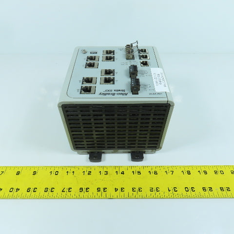 Allen Bradley 1783-MS10T Ser A Stratix 8000 Ethernet Managed Switch FW Rev 2.001