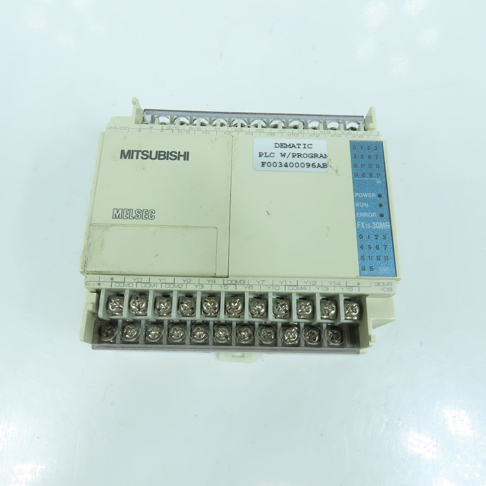 Mitsubishi FX1S-30MR-DS Melsec Programmable Controller