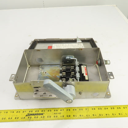 Siemens F321SS 30 Amp Stainless Heavy Duty Fusible Safety Disconnect Switch 240V