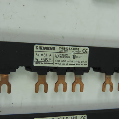 Allen Bradley 3VU9135-1AB05 3VU9135-1AB04 Misc. Bus Bar Lot Of 15