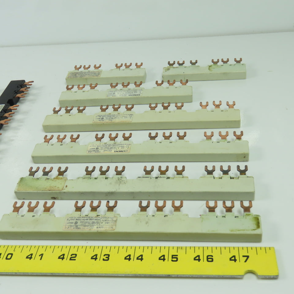 Allen Bradley 3VU9135-1AB05 3VU9135-1AB04 Misc. Bus Bar Lot Of 15
