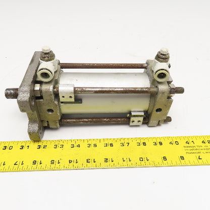 2-1/2" Bore 4" Stroke Magnetic Double Acting Air Cylinder