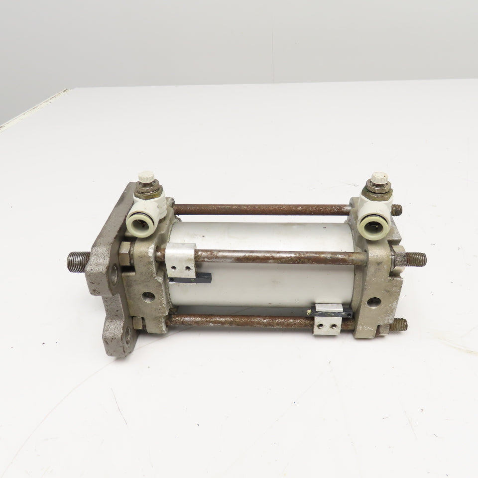 2-1/2" Bore 4" Stroke Magnetic Double Acting Air Cylinder