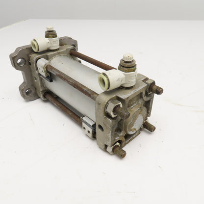 2-1/2" Bore 4" Stroke Magnetic Double Acting Air Cylinder
