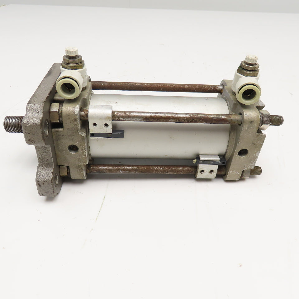 2-1/2" Bore 4" Stroke Magnetic Double Acting Air Cylinder