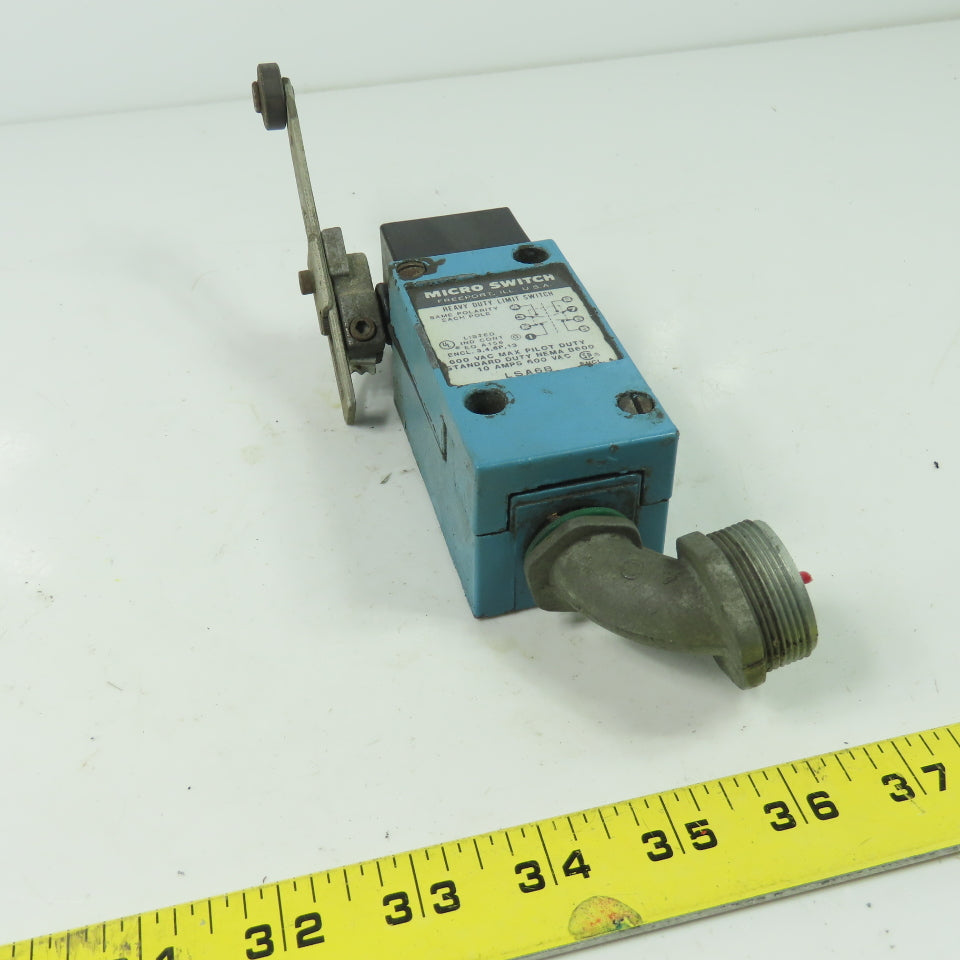 Microswitch LSA6B Heavy Duty Limit Switch Side Rotary 600VAC 10A
