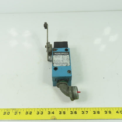 Microswitch LSA6B Heavy Duty Limit Switch Side Rotary 600VAC 10A