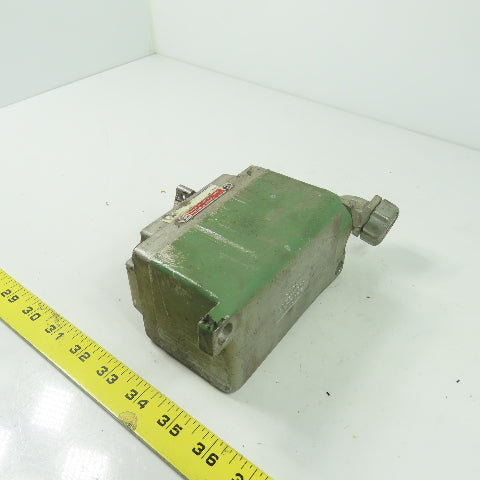 Killark XS-55D 2-Position Tumbler Switch 120/277V 30A For Hazardous Location