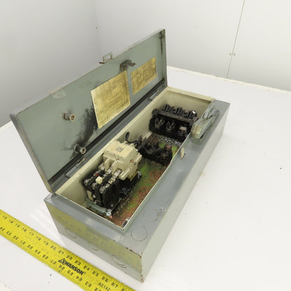 Allen Bradley 712-3ACD24 Nema Size 1 Combination Motor Starter 2-10HP 600V