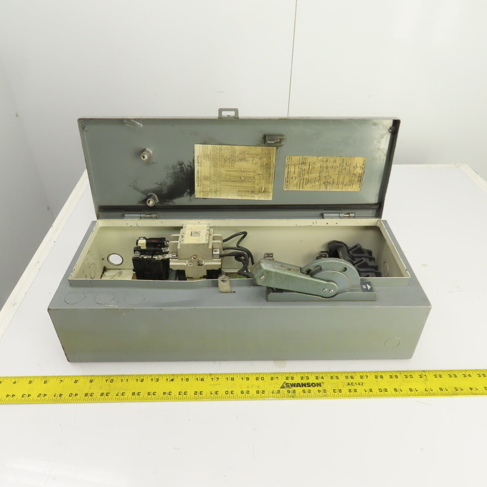 Allen Bradley 712-3ACD24 Nema Size 1 Combination Motor Starter 2-10HP 600V