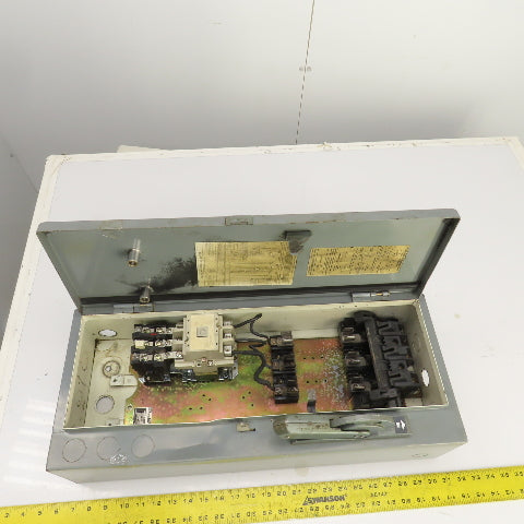 Allen Bradley 712-3ACD24 Nema Size 1 Combination Motor Starter 2-10HP 600V