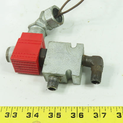 Parker 851004 115V Hydraulic Valve Solenoid 50/60Hz 25W 1/4" NPT