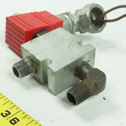 Parker 851004 115V Hydraulic Valve Solenoid 50/60Hz 25W 1/4" NPT