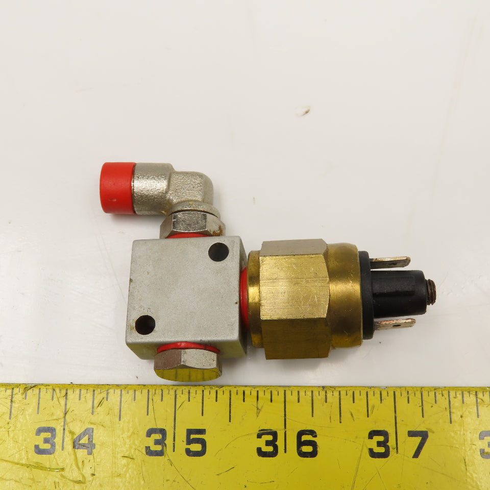 Elettrotec PMN10A 6mm Push To Connect Pneumatic Adjustable Pressure Switch