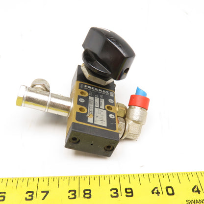 Pneumax 229.32.27 2 Position Manually Actuated Pneumatic Valve G1/8" 145PSI
