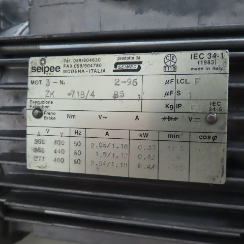 2A S.r.l 9-3/4" x 54" Hopper Feed Discharge Incline Conveyor 1.1-7.1FPM 230/480V