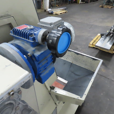 2A S.r.l 9-3/4" x 54" Hopper Feed Discharge Incline Conveyor 1.1-7.1FPM 230/480V