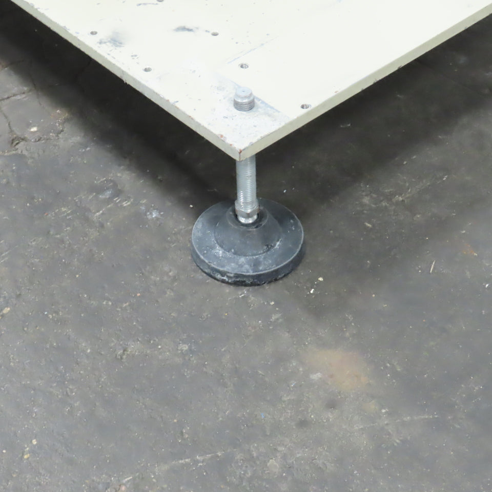 2A S.r.l 9-3/4" x 54" Hopper Feed Discharge Incline Conveyor 1.1-7.1FPM 230/480V