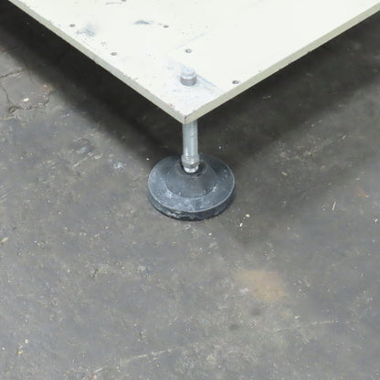2A S.r.l 9-3/4" x 54" Hopper Feed Discharge Incline Conveyor 1.1-7.1FPM 230/480V