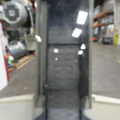2A S.r.l 9-3/4" x 54" Hopper Feed Discharge Incline Conveyor 1.1-7.1FPM 230/480V