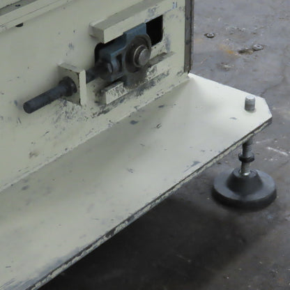 2A S.r.l 9-3/4" x 54" Hopper Feed Discharge Incline Conveyor 1.5-9.5FPM 230/480V