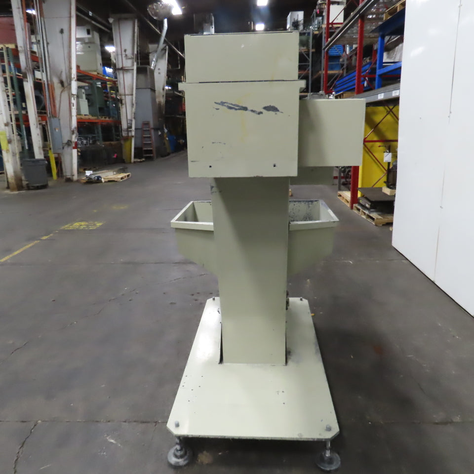 2A S.r.l 9-3/4" x 54" Hopper Feed Discharge Incline Conveyor 1.5-9.5FPM 230/480V