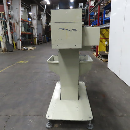 2A S.r.l 9-3/4" x 54" Hopper Feed Discharge Incline Conveyor 1.5-9.5FPM 230/480V
