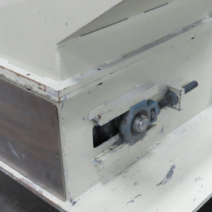 2A S.r.l 9-3/4" x 54" Hopper Feed Discharge Incline Conveyor 1.5-9.5FPM 230/480V