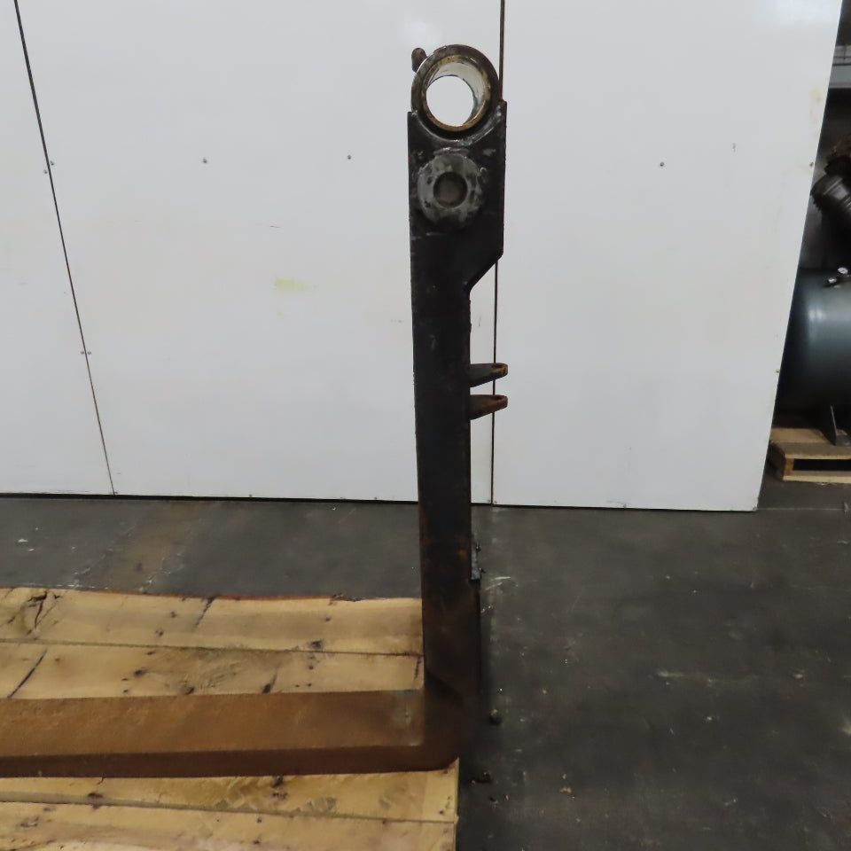 96" Long x 8" Wide Shaft Mounted Inline Tapered Fork 13,650LB Cap. 3.940" Shaft