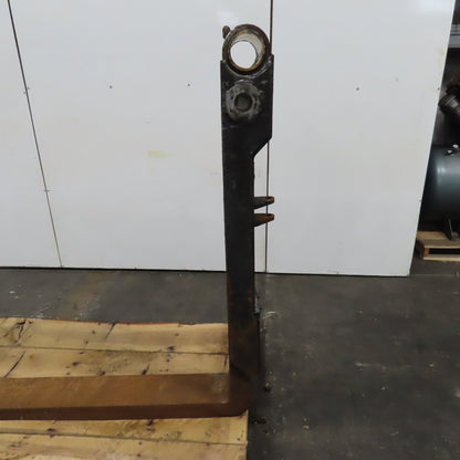 96" Long x 8" Wide Shaft Mounted Inline Tapered Fork 13,650LB Cap. 3.940" Shaft