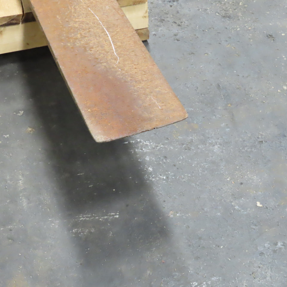 96" Long x 8" Wide Shaft Mounted Inline Tapered Fork 13,650LB Cap. 3.940" Shaft