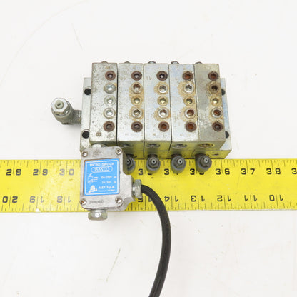 DropsA SMX35 Modular Lubrication Divider Valve Block Assembly