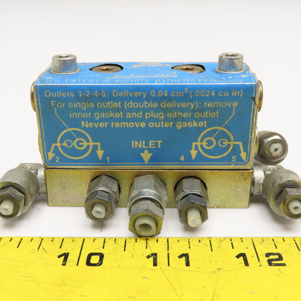 DropsA 649714 DPM08 Lubewatch Lubrication Distribution Manifold