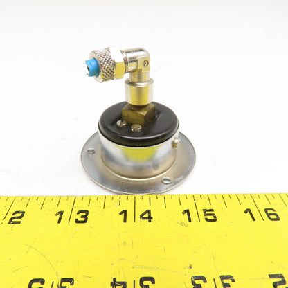 Wika 1-1/2" Flush Mount Pressure Gauge 0-12 Bar 0-170PSI 1/4" NPT Male Port
