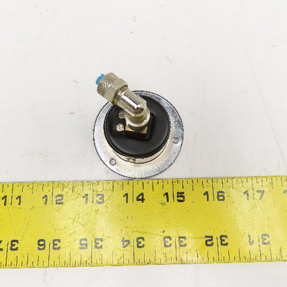 Wika 1-1/2" Flush Mount Pressure Gauge 0-12 Bar 0-170PSI 1/4" NPT Male Port