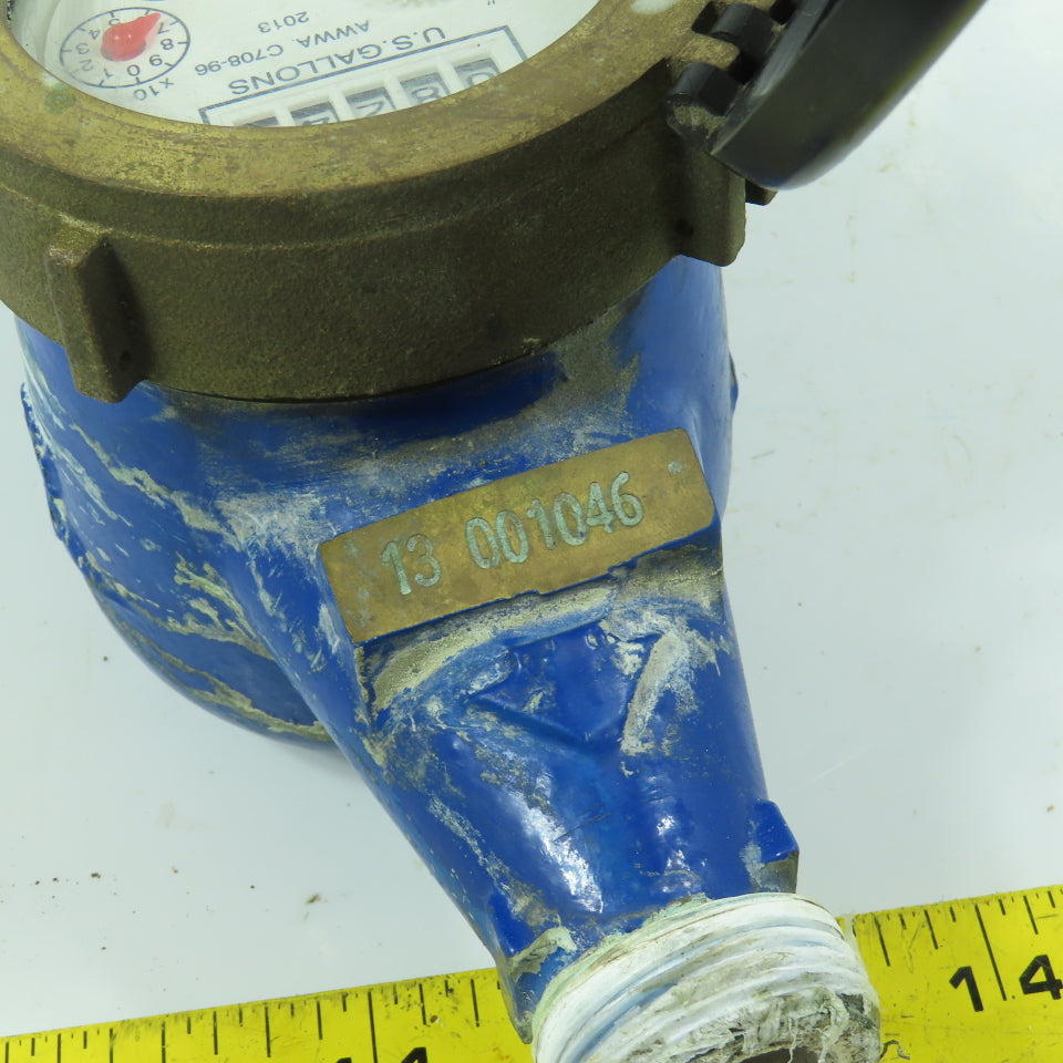AWWA C708-96 Multijet Type Cold Water Meter 3/4"