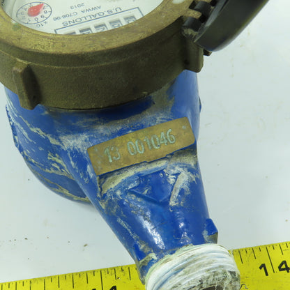 AWWA C708-96 Multijet Type Cold Water Meter 3/4"