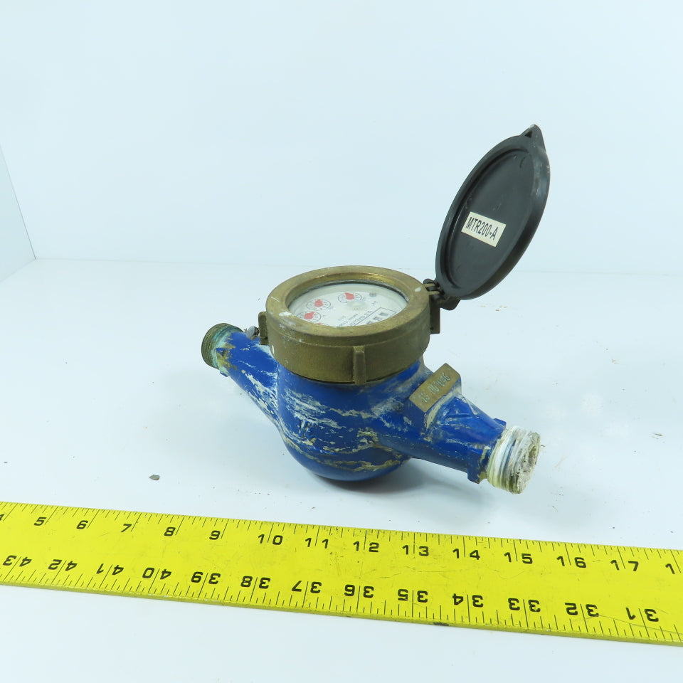 AWWA C708-96 Multijet Type Cold Water Meter 3/4"