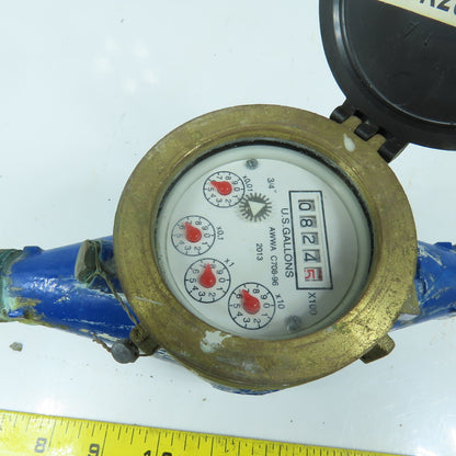 AWWA C708-96 Multijet Type Cold Water Meter 3/4"