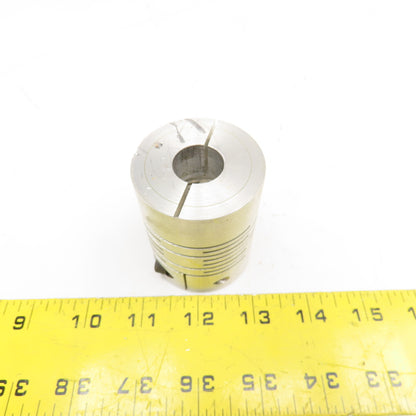 3/4" Flexible Aluminum Shaft Coupling 2-1/2" Long